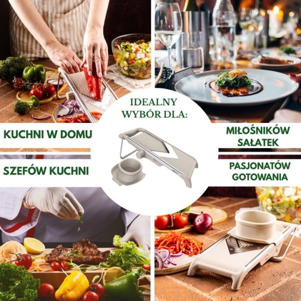 Szatkownica krajalnica Kinghoff KH-2006 (ręczna)