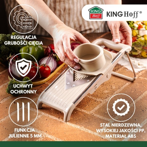 Szatkownica krajalnica Kinghoff KH-2006 (ręczna)