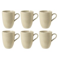 SELTMANN BEAT COLOR GLAZE Набір із 6 чашок з ручкою 350 мл