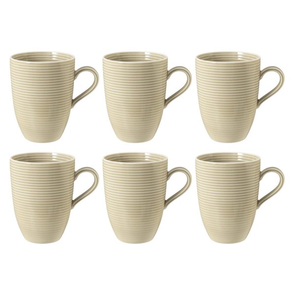 SELTMANN BEAT COLOR GLAZE Набір із 6 чашок з ручкою 350 мл