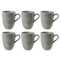 SELTMANN BEAT COLOR GLAZE Набір із 6 чашок з ручкою 350 мл