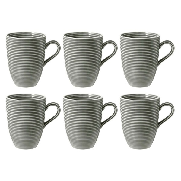 SELTMANN BEAT COLOR GLAZE Набір із 6 чашок з ручкою 350 мл