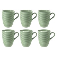 Zestaw 6 kubków z uchwytem Seltman Weiden BEAT COLOR GLAZE (350 ml)