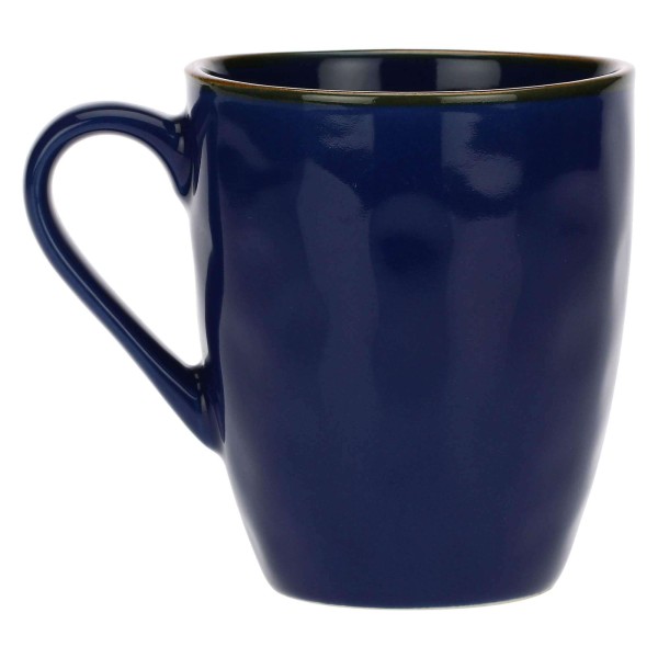 Набір із 4 чашок ROSE&TULIPANI CONCERTO BLU COBALTO з ручкою 430 мл