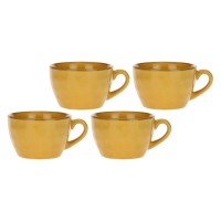 ROSE&TULIPANI CONCERTO OCRA Набір 4 чашки для сніданку 420 мл