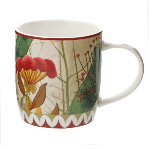 Набір з 2 чашок ROSE&TULIPANI MIRABILIA, 420 мл, червоний