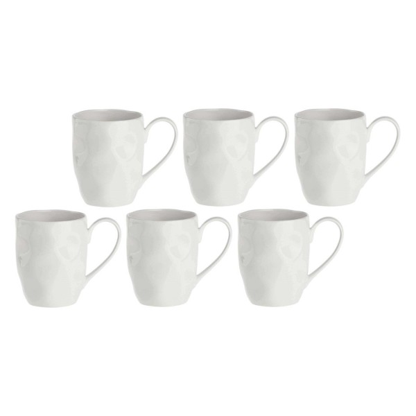 LA PORCELLANA BIANCA LUNIA Набір 6 кухлів 350 мл