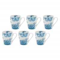 Набір з 6 чашок TROSE&TULIPANI ONIRIA 400 мл