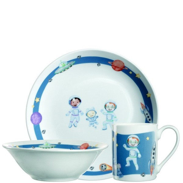 Zestaw naczyń dla dzieci Leonardo BAMBINI AVVENTURA (3 części)