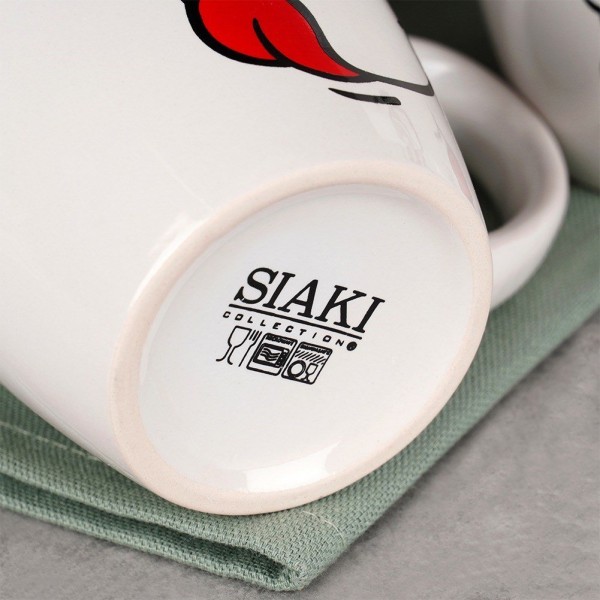 Zestaw kubków ceramicznych VILDE 139699 (6 sztuk, 350 ml)