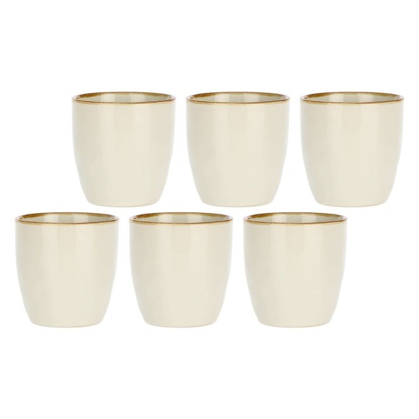 Zestaw kubków do kawy Rose&Tulipani CONCERTO IVORY (6 szt., 100 ml)