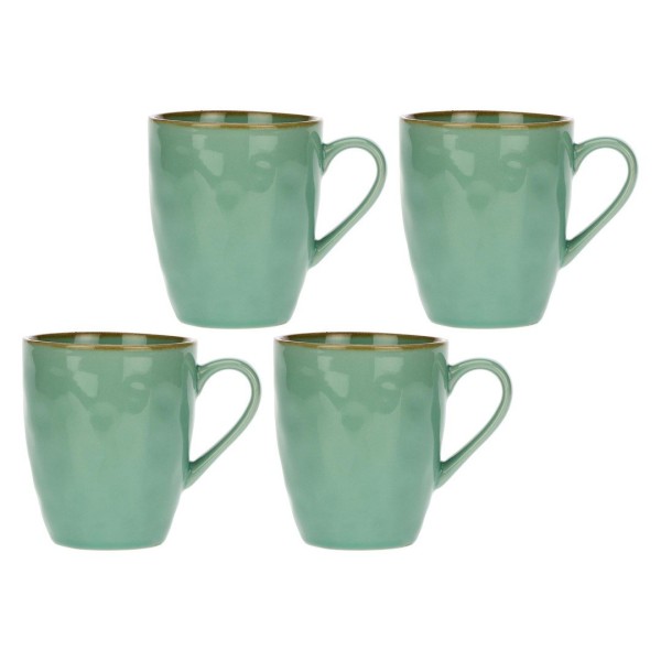 Zestaw kubków Rose&Tulipani CONCERTO VERDE ACQUA (4 szt., 430 ml)