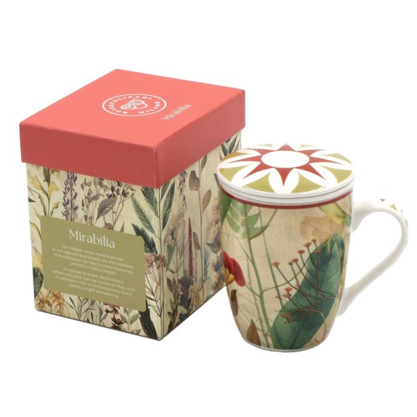 Zestaw 4 kubków infuzyjnych Rose&Tulipani MIRABILIA (300 ml)