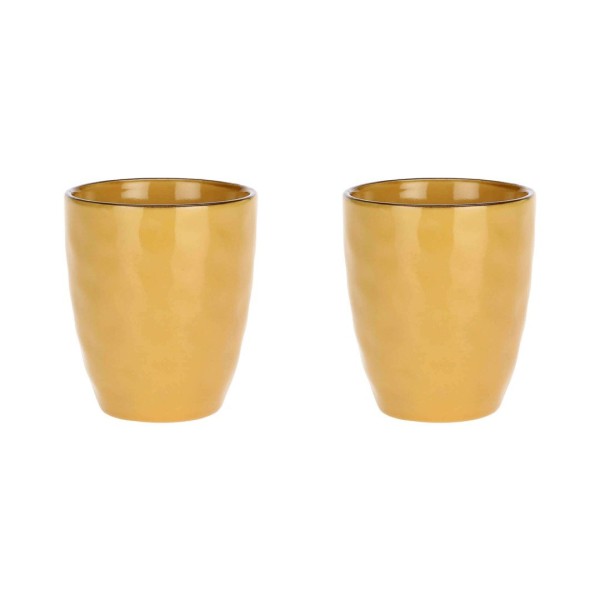 Zestaw kubków Rose&Tulipani CONCERTO OCRA (2 szt., 330 ml)