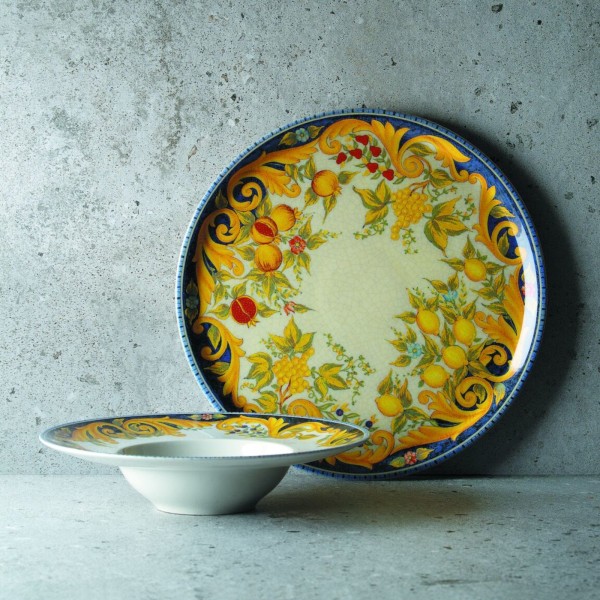 Talerz do pizzy Duralex Barocco (śr. 31 cm, 6 szt.)