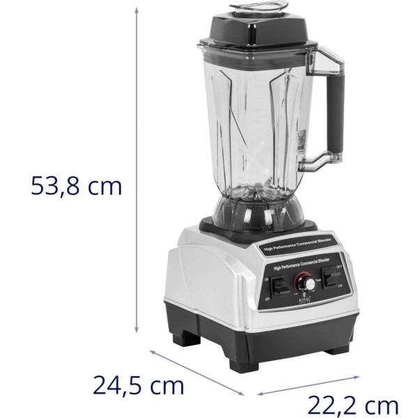 Blender kielichowy Royal Catering 24500 obr./min (2 l)