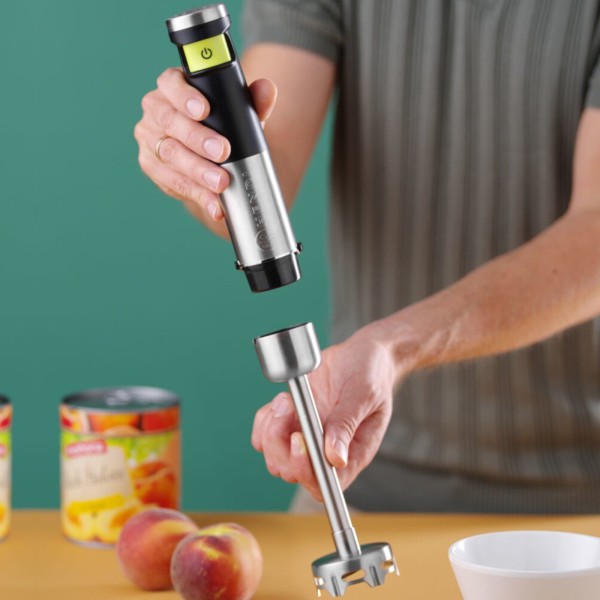 Бездротовий ручний блендер-міксер 5 швидкостей Smart Pressure діаметр 65 x 390 мм 150 Вт