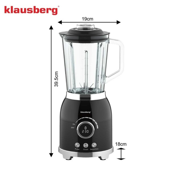 Blender kielichowy Klausberg KB-9029 (wyświetlacz led)