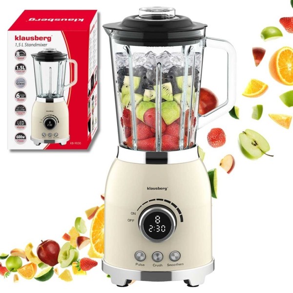 Blender kielichowy Klausberg KB-9030 (wyświetlacz led)