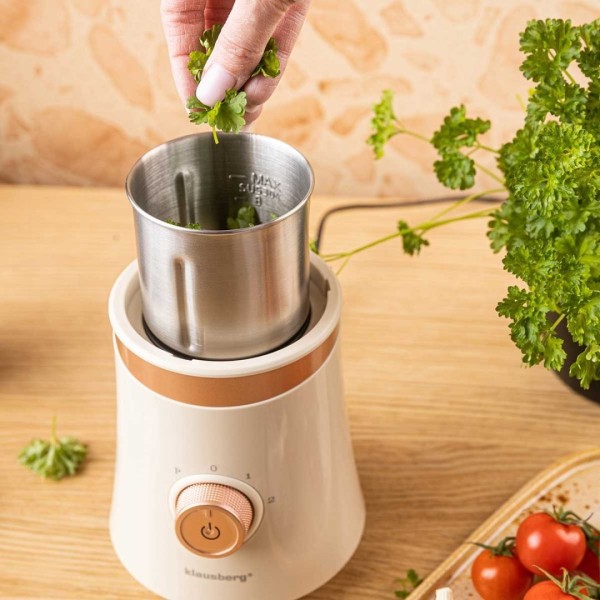 Elektryczny młynek do kawy i przypraw Klausberg KB-7993 (elektryczny)