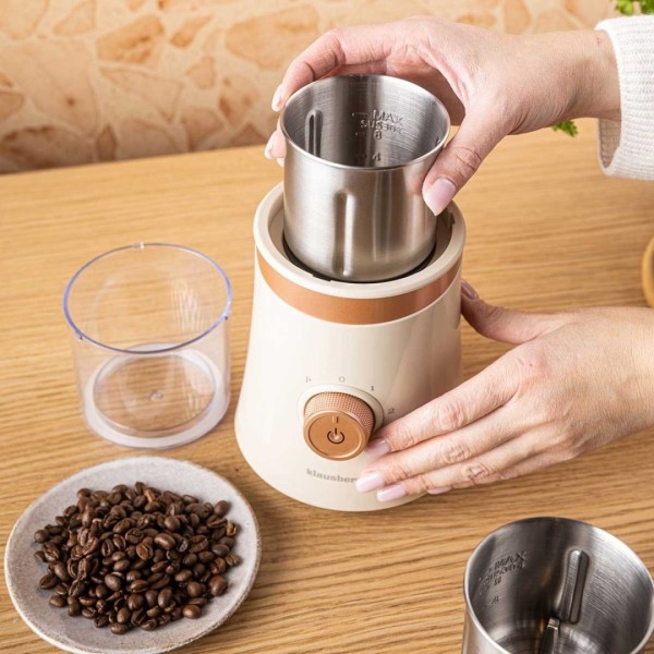 Elektryczny młynek do kawy i przypraw Klausberg KB-7993 (elektryczny)