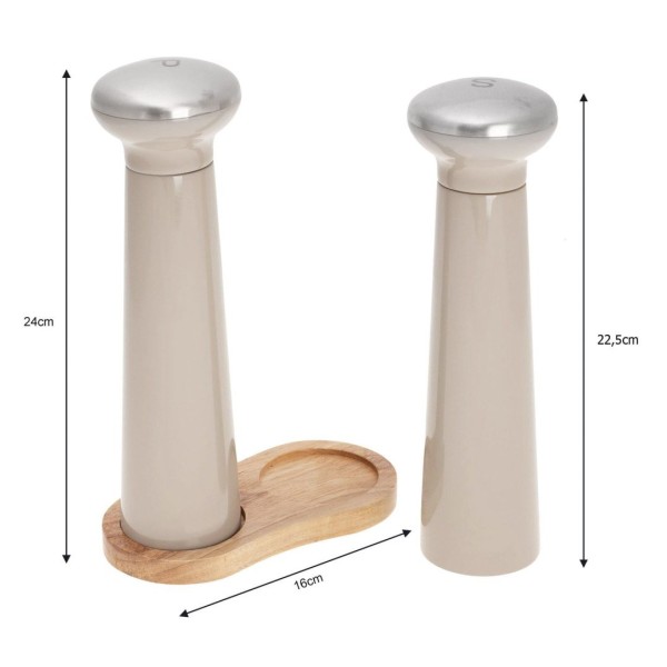 Zestaw młynków do pieprzu i soli Klausberg KB-7595 (akacja)