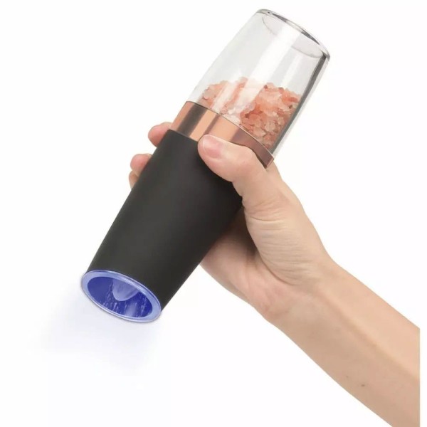 НАБІР З 2 ЕЛЕКТРИЧНИХ ГРАВІАЦІЙНИХ МОЛОКІВ ДЛЯ СІЛІ ТА ПЕРЦЮ KINGHOFF KH-1724