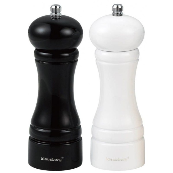 Набір з 2 каструльок для помелу з сіллю та перцем KLAUSBERG KB-7558