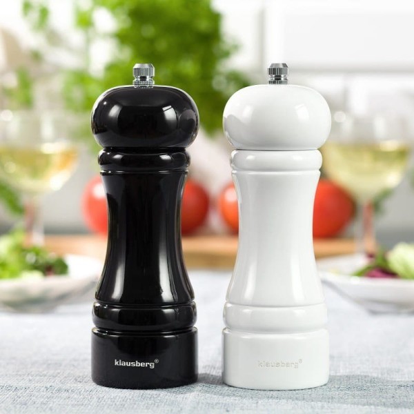 Набір з 2 каструльок для помелу з сіллю та перцем KLAUSBERG KB-7558