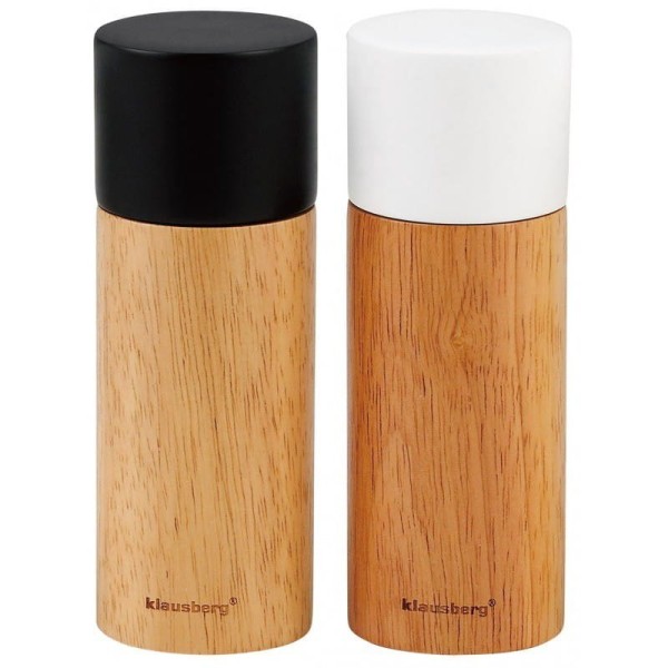 Набір з 2 каструльок для помелу з сіллю та перцем KLAUSBERG KB-7559