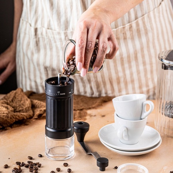 Ręczny młynek do kawy Kinghoff KH-2002 (z regulacją)