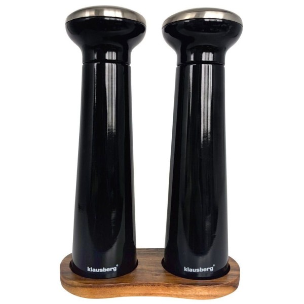 Набір сільничок KLAUSBERG KB-7705 з чорним перцем, сіллю, спеціями