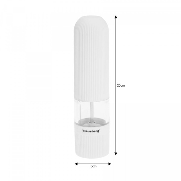 Młynek elektryczny do soli i pieprzu Klausberg KB-7435 (z podświetleniem led)
