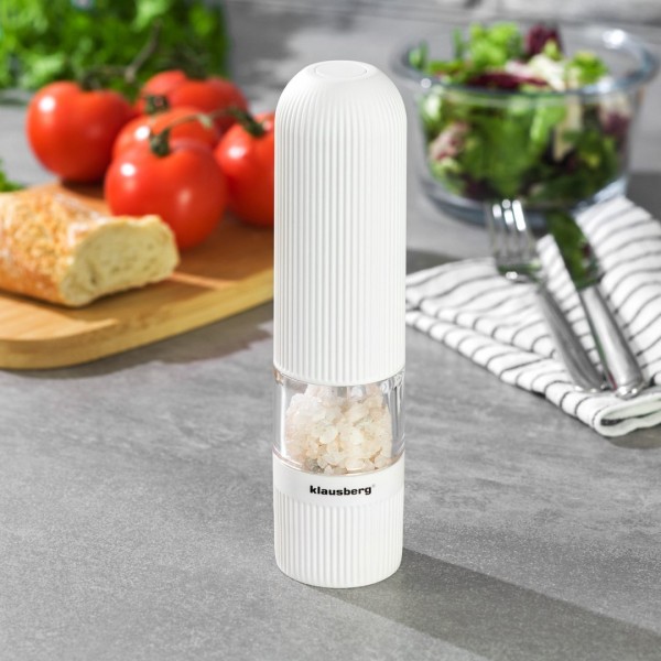 Młynek elektryczny do soli i pieprzu Klausberg KB-7435 (z podświetleniem led)
