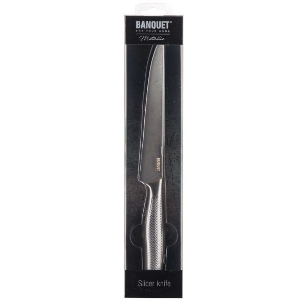 СТАЛЕВИЙ ФІЛЕ-НІЖ 26 см BANQUET