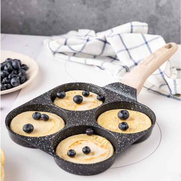 Patelnia do naleśników i jajek Klausberg KB-7821 (czarna)