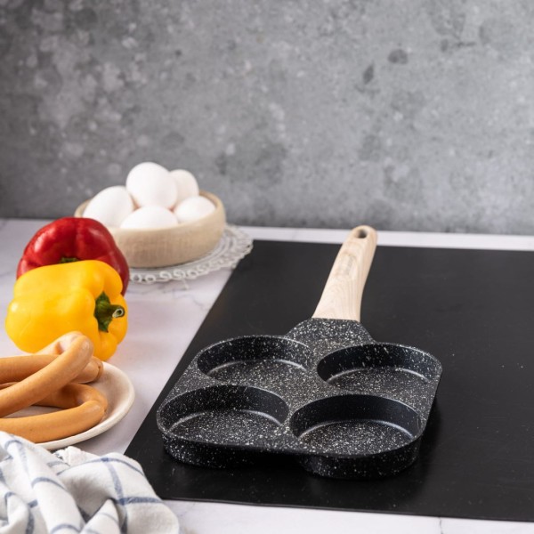 Patelnia do naleśników i jajek Klausberg KB-7821 (czarna)