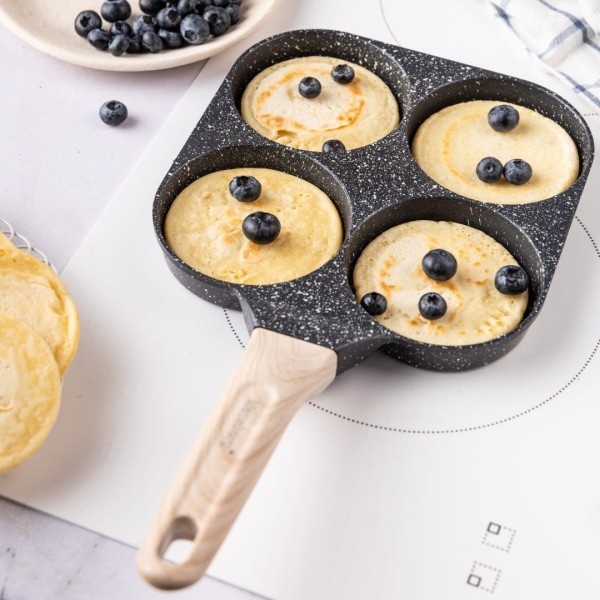 Patelnia do naleśników i jajek Klausberg KB-7821 (czarna)