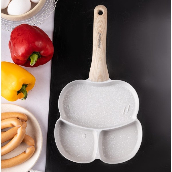 Patelnia do jajek, naleśników i placków Klausberg KB-7824 (marmurkowa)