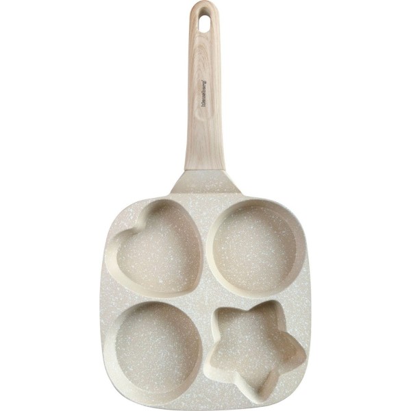 Patelnia do naleśników i jajek Klausberg KB-7809 (beżowa)