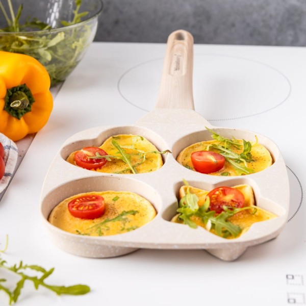 Patelnia do naleśników i jajek Klausberg KB-7809 (beżowa)