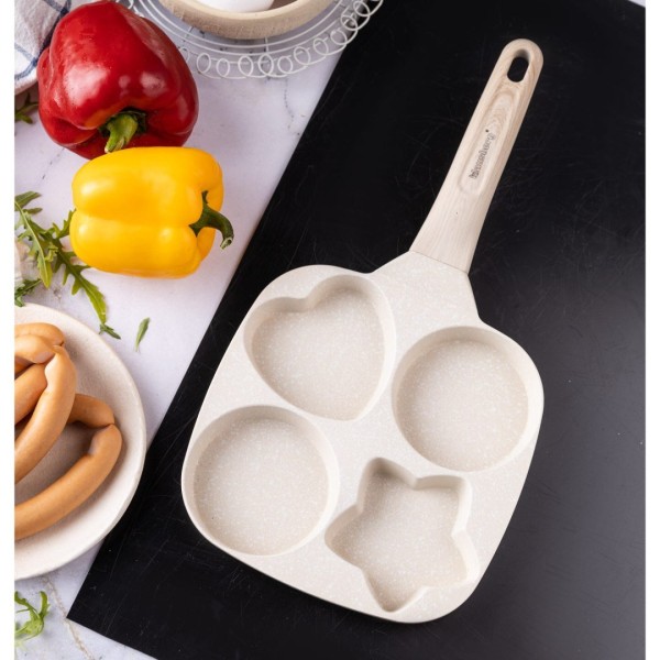 Patelnia do naleśników i jajek Klausberg KB-7809 (beżowa)