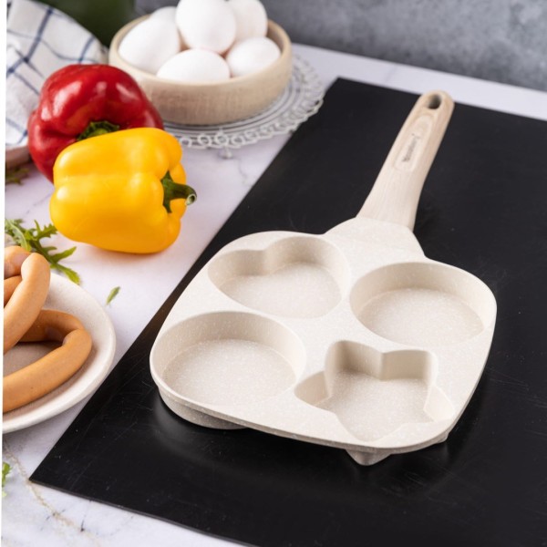 Patelnia do naleśników i jajek Klausberg KB-7809 (beżowa)