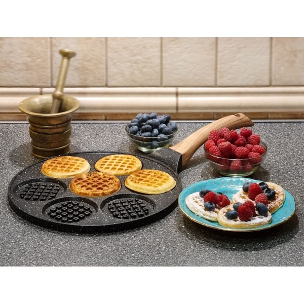 patelnia do mini gofrów Kinghoff KH-1668 (26 cm)