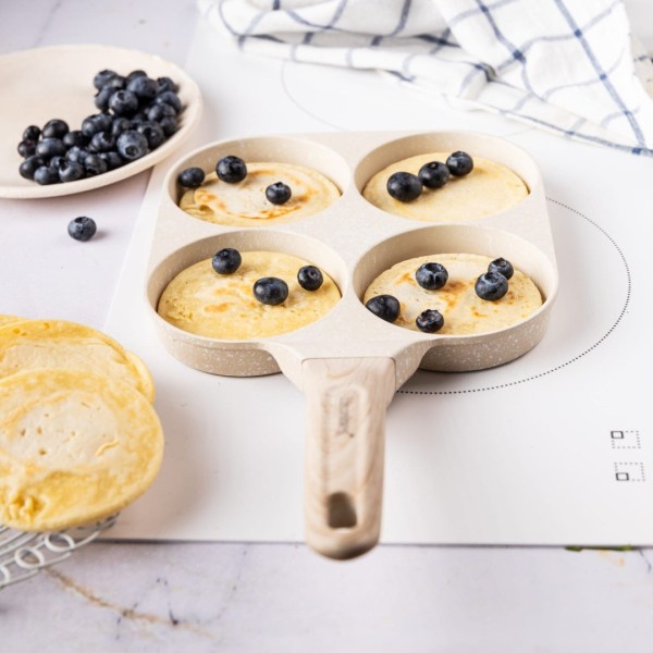 Patelnia do naleśników i jajek Klausberg KB-7823 (beżowa)