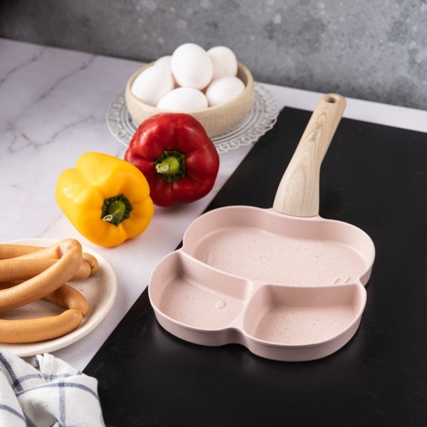 Patelnia do jajek i placków Klausberg KB-7826 (różowa)