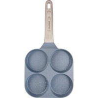 Сковорода KLAUSBERG KB-7822 з сірого мармуру 4 в 1 для млинців, яєць, панкейків