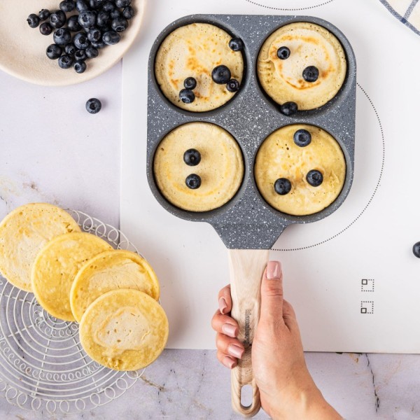 Patelnia do naleśników i jajek Klausberg KB-7822 (marmurkowa)