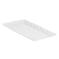 Декорований сервірувальний піднос LA PORCELLANA BIANCA VALENTINO 31 x 22 см