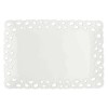 Taca do serwowania La Porcellana Bianca VALENTINO (31 x 22 cm)